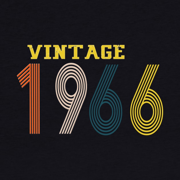 1966 vintage retro year by Yoda